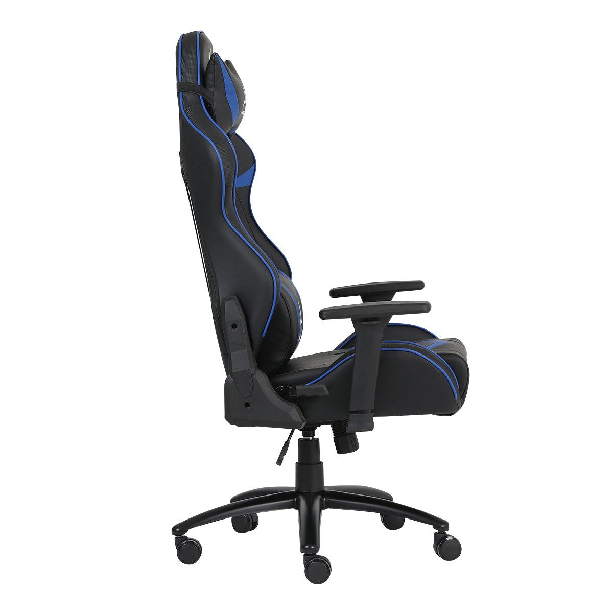 Aerone Silver Gaming Chair Black and Blue Comfort and Quality